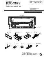 Kenwood KDC-X879 Service Manual preview