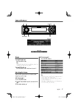 Предварительный просмотр 7 страницы Kenwood KDC-X9006U Instruction Manual