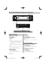 Предварительный просмотр 22 страницы Kenwood KDC-X9006U Instruction Manual