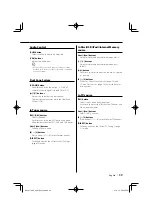 Предварительный просмотр 39 страницы Kenwood KDC-X9006U Instruction Manual