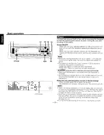 Предварительный просмотр 8 страницы Kenwood KDC-X911 Instruction Manual