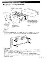 Предварительный просмотр 41 страницы Kenwood KDC-X911 Instruction Manual