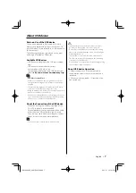 Предварительный просмотр 7 страницы Kenwood KDC-X9533U Instruction Manual