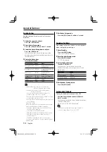 Предварительный просмотр 14 страницы Kenwood KDC-X9533U Instruction Manual