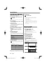 Предварительный просмотр 16 страницы Kenwood KDC-X9533U Instruction Manual