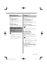 Предварительный просмотр 29 страницы Kenwood KDC-X9533U Instruction Manual