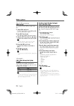 Предварительный просмотр 36 страницы Kenwood KDC-X9533U Instruction Manual