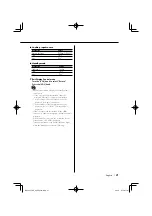 Preview for 21 page of Kenwood KDC-X990 Instruction Manual