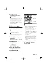 Preview for 27 page of Kenwood KDC-X990 Instruction Manual