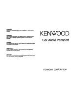 Preview for 76 page of Kenwood kdc0mp928 Instruction Manual