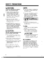 Preview for 2 page of Kenwood KDS-P100 Instruction Manual