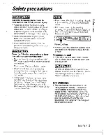 Preview for 3 page of Kenwood KDS-P110 Instruction Manual