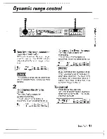 Предварительный просмотр 11 страницы Kenwood KDS-P110 Instruction Manual