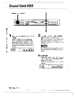 Preview for 12 page of Kenwood KDS-P110 Instruction Manual