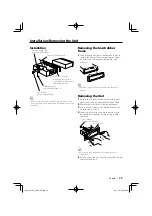 Предварительный просмотр 35 страницы Kenwood KDV-3241Y Instruction Manual