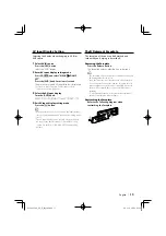 Предварительный просмотр 15 страницы Kenwood KDV-415U Instruction Manual