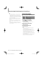 Предварительный просмотр 22 страницы Kenwood KDV-5244U Instruction Manual