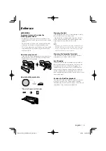 Preview for 3 page of Kenwood KDV-MP6032U Instruction Manual