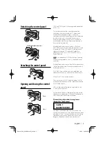 Предварительный просмотр 5 страницы Kenwood KDV-MP6032U Instruction Manual