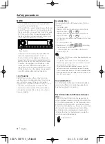 Preview for 4 page of Kenwood KDV-MP735 Instruction Manual