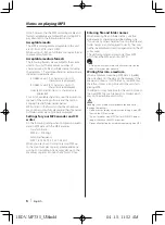 Preview for 6 page of Kenwood KDV-MP735 Instruction Manual