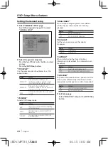 Preview for 24 page of Kenwood KDV-MP735 Instruction Manual