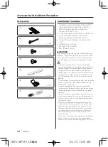 Preview for 34 page of Kenwood KDV-MP735 Instruction Manual