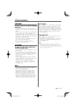 Предварительный просмотр 3 страницы Kenwood KDV-S211P Instruction Manual