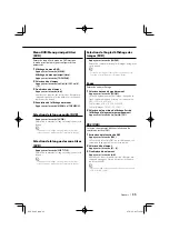 Предварительный просмотр 35 страницы Kenwood KDV-S211P Instruction Manual