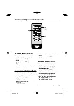 Предварительный просмотр 37 страницы Kenwood KDV-S211P Instruction Manual