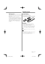 Предварительный просмотр 7 страницы Kenwood KDV-S220P Instruction Manual