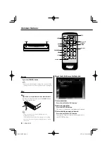 Предварительный просмотр 8 страницы Kenwood KDV-S221P Instruction Manual