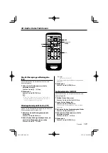 Предварительный просмотр 59 страницы Kenwood KDV-S221P Instruction Manual