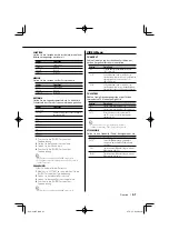 Предварительный просмотр 61 страницы Kenwood KDV-S221P Instruction Manual