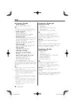 Предварительный просмотр 94 страницы Kenwood KDV-S221P Instruction Manual