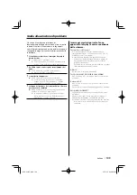 Предварительный просмотр 109 страницы Kenwood KDV-S221P Instruction Manual