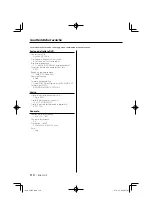 Предварительный просмотр 110 страницы Kenwood KDV-S221P Instruction Manual