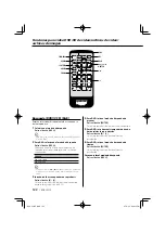 Предварительный просмотр 122 страницы Kenwood KDV-S221P Instruction Manual