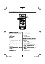 Предварительный просмотр 125 страницы Kenwood KDV-S221P Instruction Manual