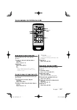 Предварительный просмотр 147 страницы Kenwood KDV-S221P Instruction Manual