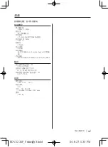 Preview for 47 page of Kenwood KDV-S230P Instruction Manual