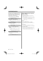 Предварительный просмотр 22 страницы Kenwood KDV-S250P Instruction Manual