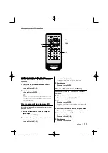 Предварительный просмотр 111 страницы Kenwood KDV-S250P Instruction Manual