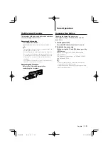 Предварительный просмотр 15 страницы Kenwood KDV-U4349 Instruction Manual