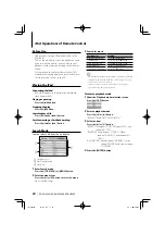 Предварительный просмотр 20 страницы Kenwood KDV-U4349 Instruction Manual