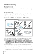 Предварительный просмотр 15 страницы Kenwood KDW1274W User Manual