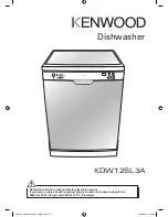 Preview for 1 page of Kenwood KDW12SL3A User Manual