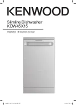 Preview for 1 page of Kenwood KDW45X15 Installation Instructions Manual