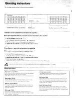 Preview for 7 page of Kenwood KE-205 Instruction Manual