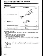 Предварительный просмотр 14 страницы Kenwood KEC-301 Instruction Manual